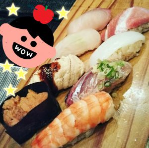 お寿司が🍣食べたいと待ち受けに(^_^;)
